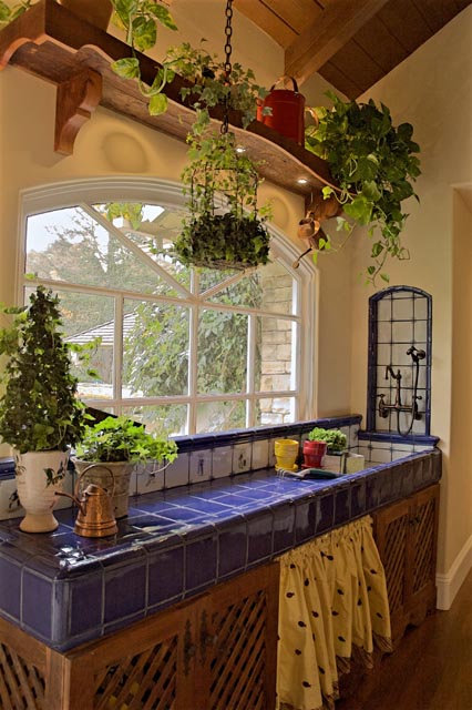 Rancho Santa Fe Country Estate Potting Sink